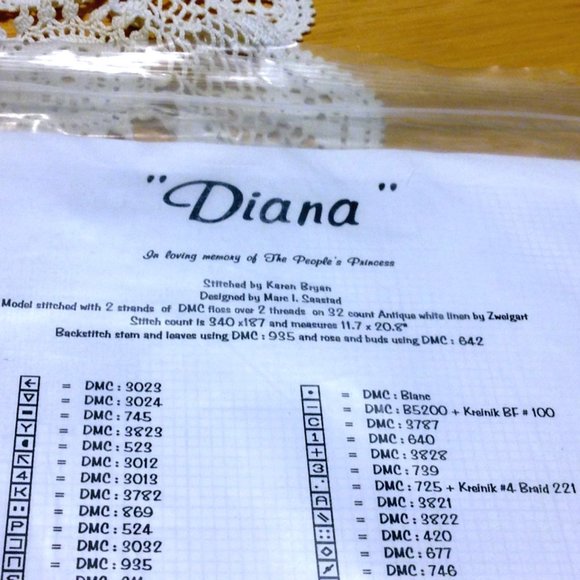 Cross Stitch charts / guides bundle - Yellow Roses, etc. - Picture 9 of 10